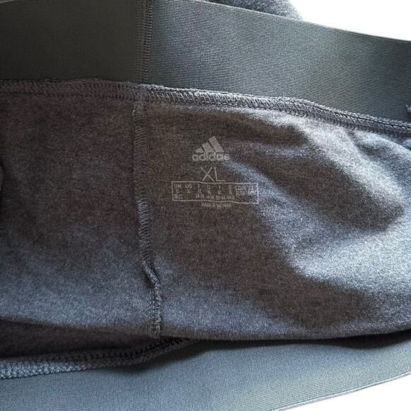 Adidas Pants Womens Size XL Gray Black Accents Training Athletic Workout Gym - Picture 5 of 7